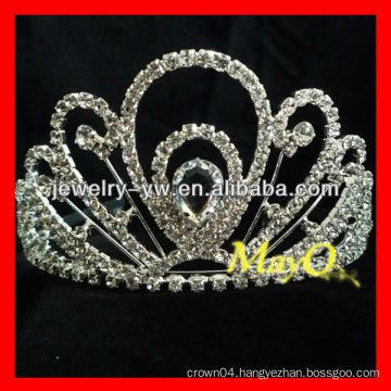 Beauty diamond bridal tiara, pageant crown for sale